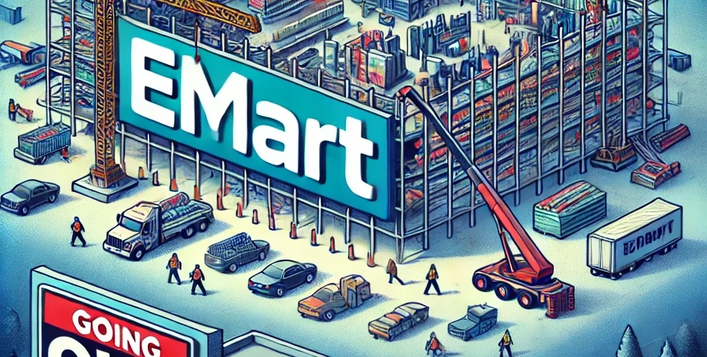 K-bizpost ./database/250307.reader.이마트, 대형마트 위기 속 공격적 매장 확장… 돌파구 될까.txt